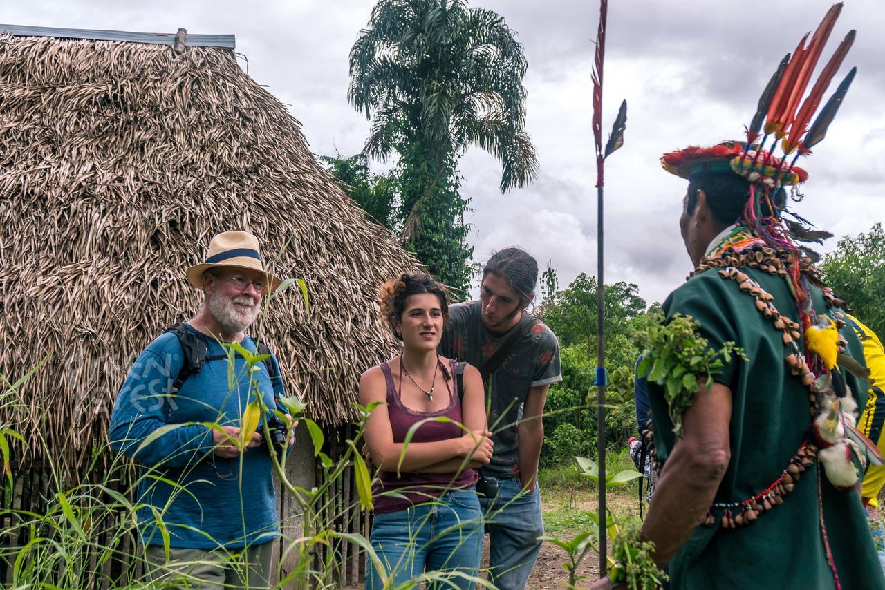 Green Forest Ecolodge Puerto Montufar エクステリア 写真