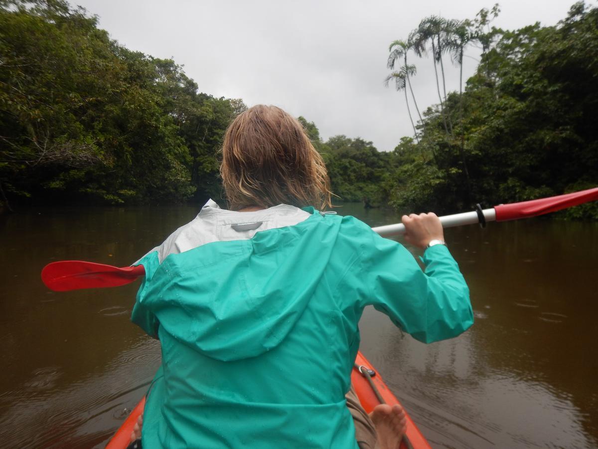 Green Forest Ecolodge Puerto Montufar エクステリア 写真